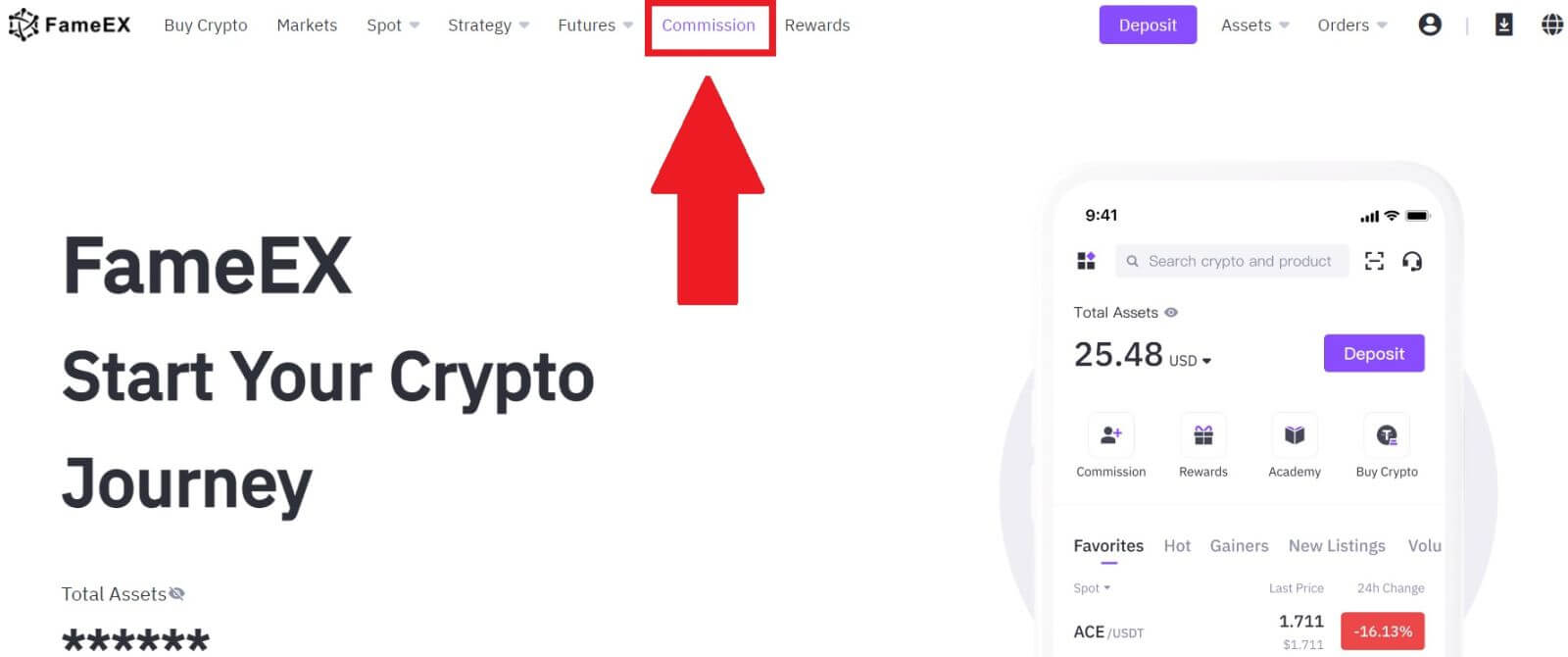 FameEX Refer Friends Bonus - Up to 85% Commission