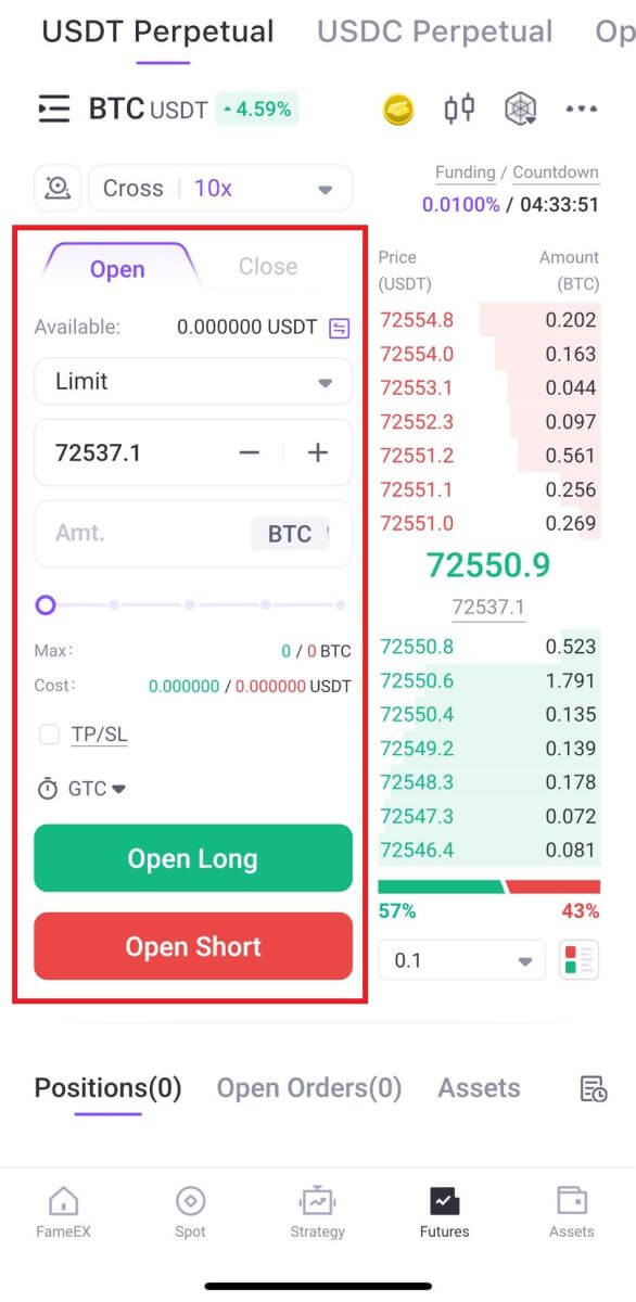 Fa'afefea ona fai Fefa'ataua'iga i Lumana'i ile FameEX Fa'afefea ona fai Fefa'ataua'iga i Lumana'i ile FameEX