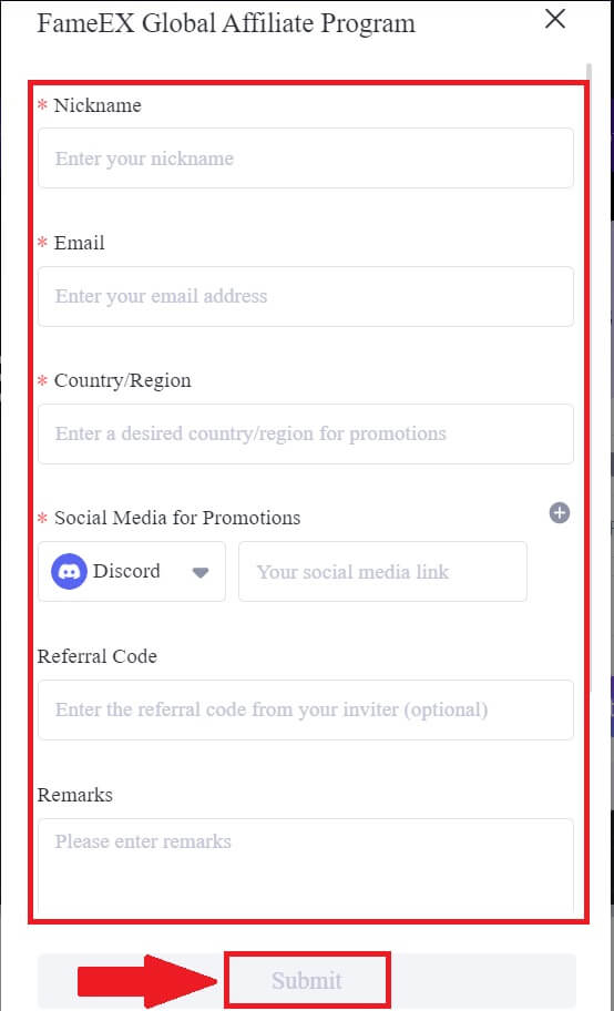 How to join Affiliate Program and become a Partner on FameEX How to join Affiliate Program and become a Partner on FameEX