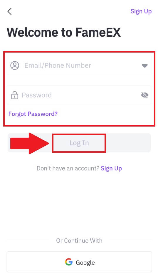 How to Sign in and Withdraw from FameEX How to Sign in and Withdraw from FameEX