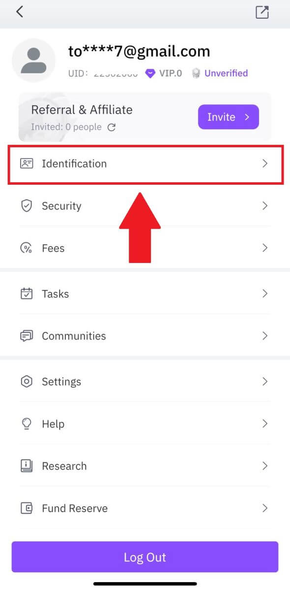 How to Verify Account on FameEX How to Verify Account on FameEX