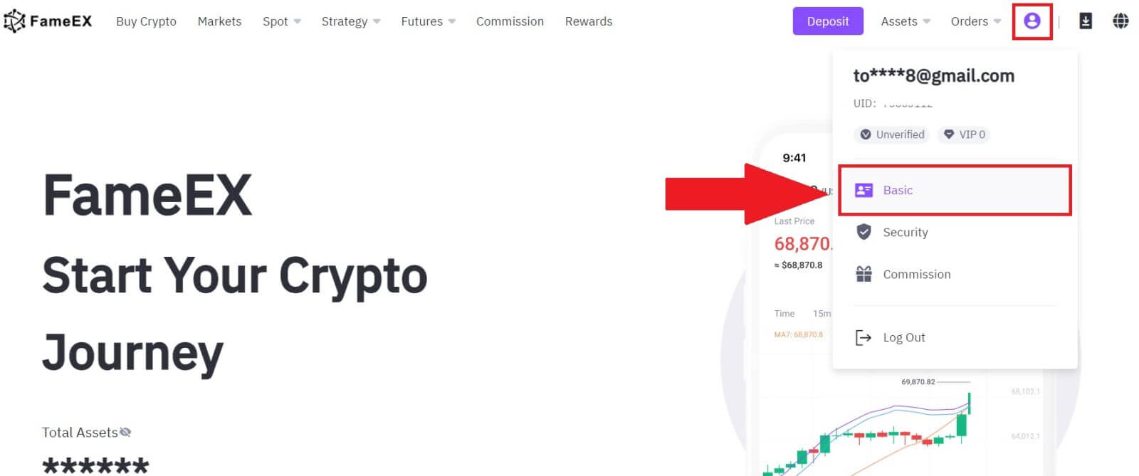 How to Verify Account on FameEX How to Verify Account on FameEX
